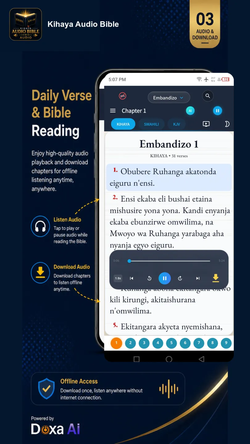 Kihaya Audio Bible screenshot 3