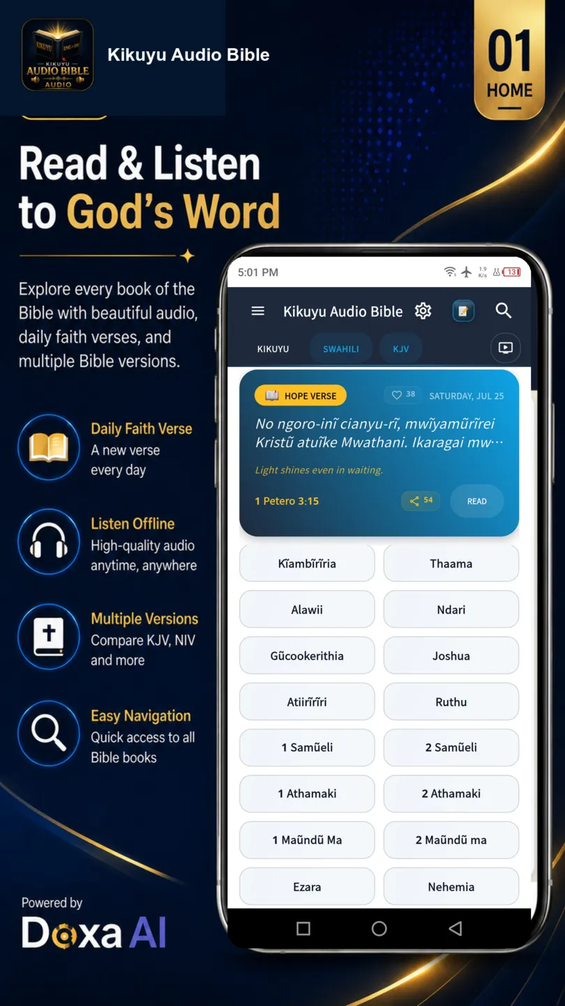 Kikuyu Audio Bible screenshot 1