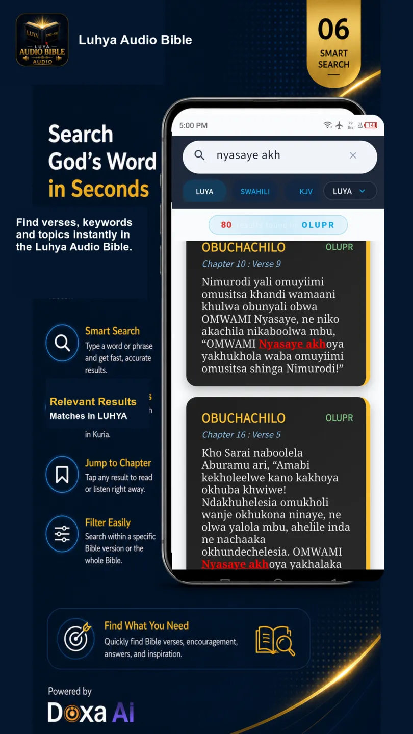 Luhya Audio Bible screenshot 6