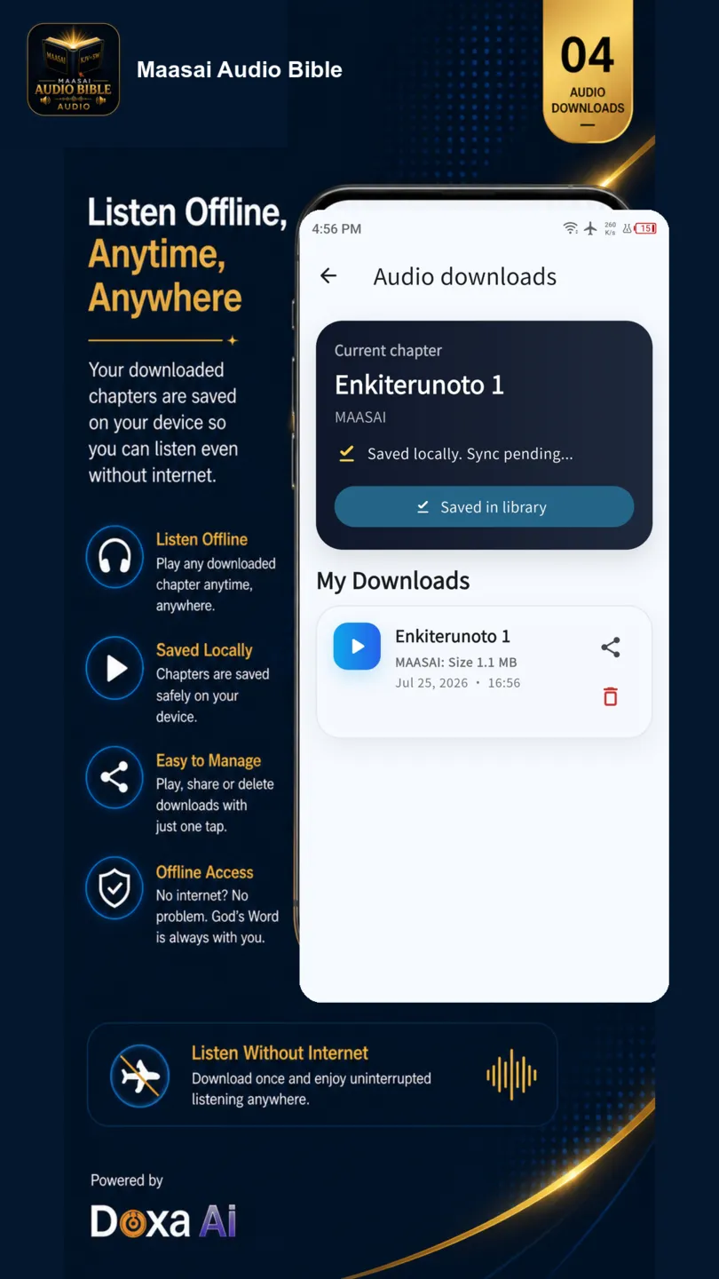 Maasai Audio Bible screenshot 4