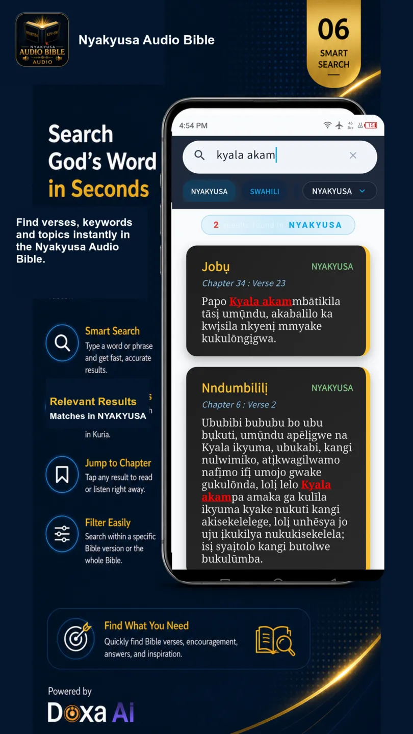 Nyakyusa Audio Bible screenshot 6